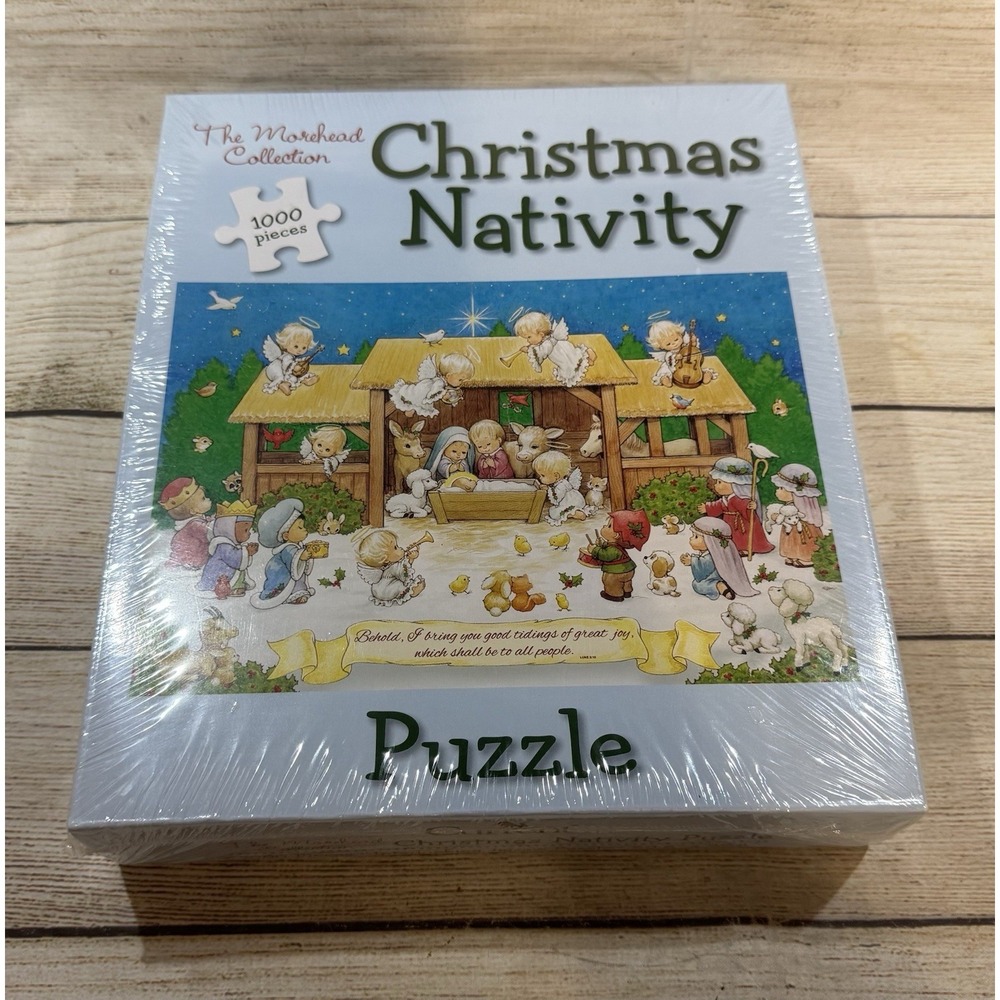 NIB Current Morehead Kids Christmas Nativity Puzzle 1000 Pieces New & Sealed